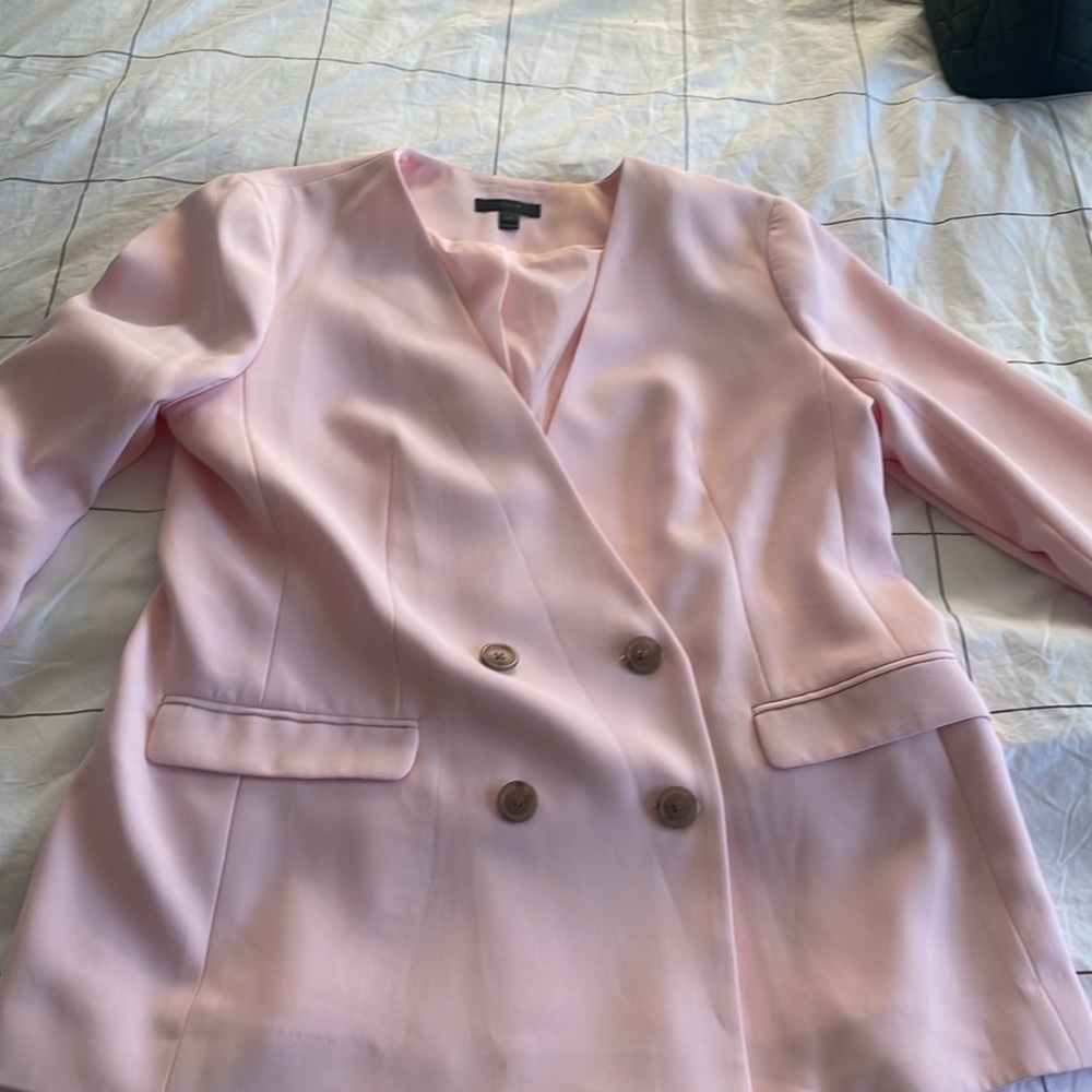 Jcrew pink Parisian jacket